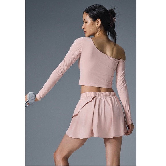 ALO Yoga Freestyle Skirt in Ballet Pink, sz M - Picture 2 of 12